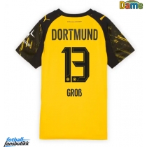 Borussia Dortmund Pascal Gross #13 Hjemmedrakt Dame 2025-26 Kortermet